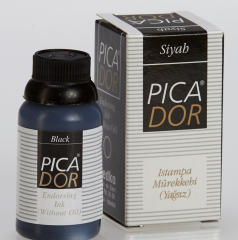 PICADOR ISTAMPA MÜREKKEBİ 30 CC SİYAH KE001