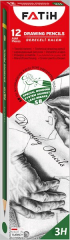 FATİH KURŞUN KALEM DERECELİ 3H 15112-15010 - (12'Lİ)