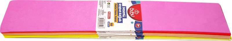 BU-BU KREPON KAĞIDI DESENLİ 10 LU KR0017