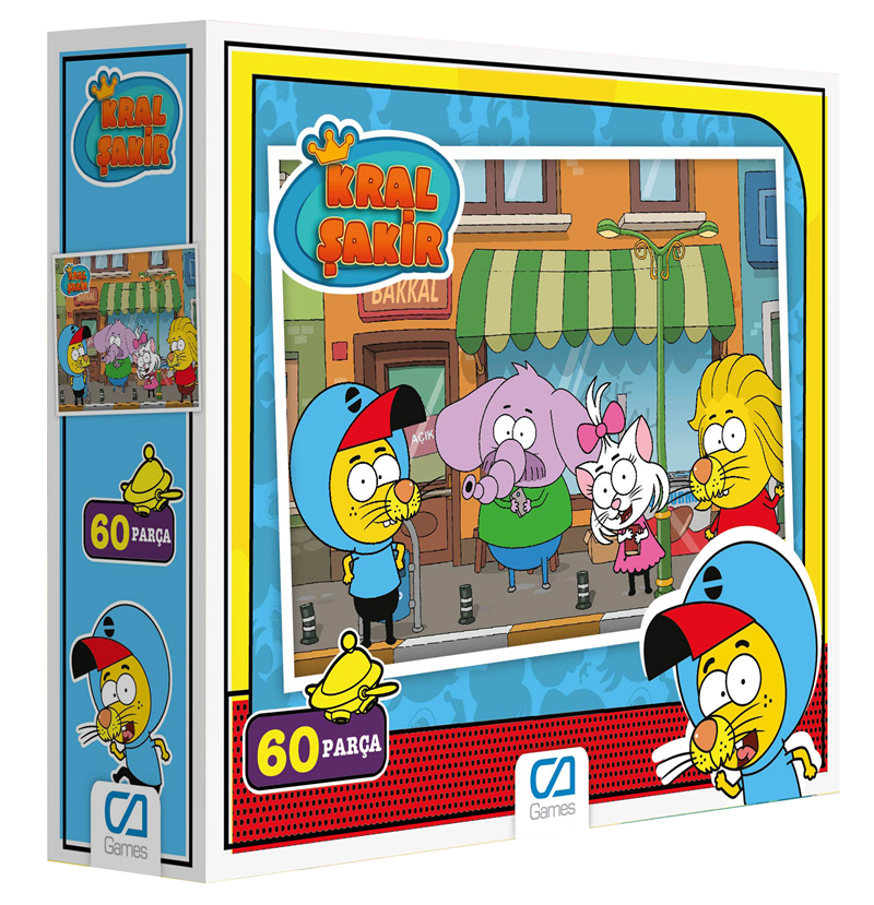 CA GAMES PUZZLE 60 PARÇA KRAL ŞAKİR 5095