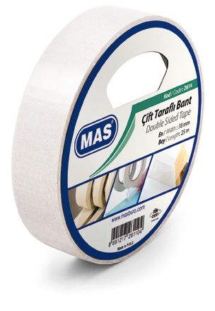 MAS ÇİFT TARAFLI BANT 38MM/25M 2614