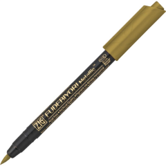 ZIG FUDEBIYORI BRUSH METALLIC CBK-55MT 101 GOLD
