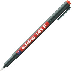 EDDING ASETAT KALEMİ E-141F KIRMIZI