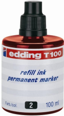 EDDING PERMANENT MÜREKKEP 100 ML E-T100 KIRMIZI