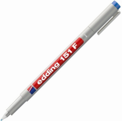 EDDING ASETAT KALEMİ E-151F SİYAH