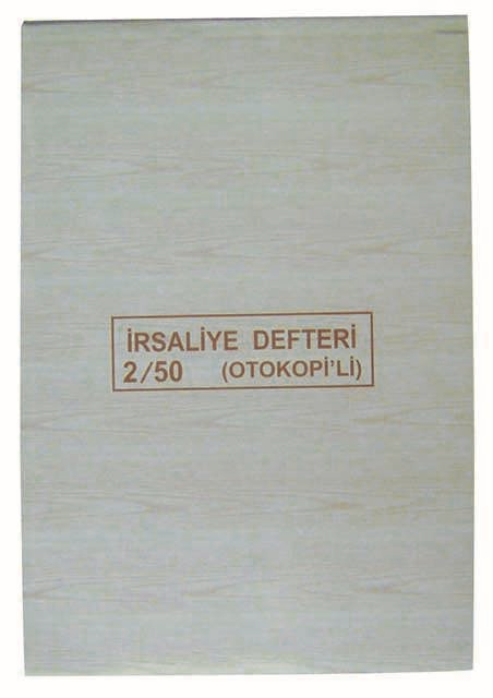 DİLMAN İRSALİYE DEFTERİ 2/50 3 NÜSHA 4116