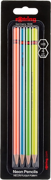 ROTRİNG KURŞUN KALEM NEON 4 LÜ BLS. 2094213