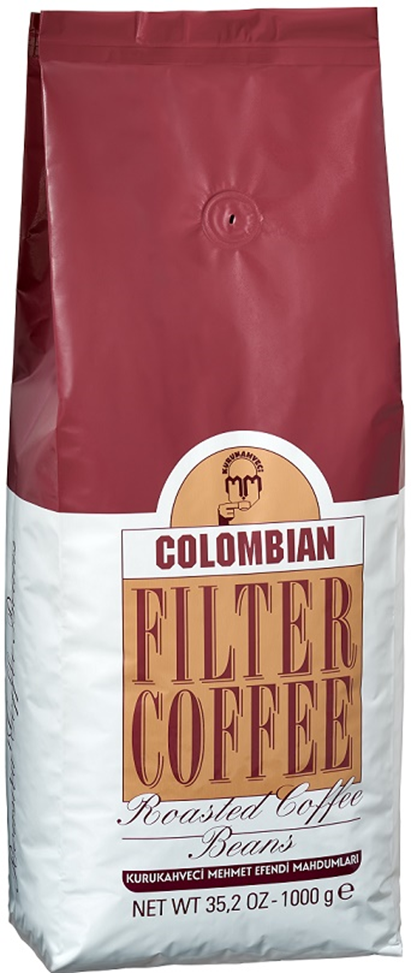 MEHMET EFENDİ FİLTRE KAHVE COLOMBIAN 1000 GR KAVRULMUŞ ÇEKİRDEK