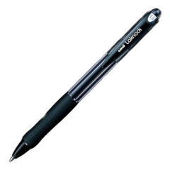 UNİ TÜKENMEZ KALEM LAKNOCK SN-100 1.0 SİYAH