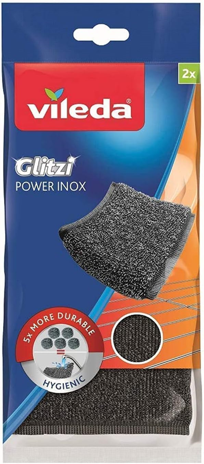 VİLEDA ÇELİK POWER SÜNGER PAD 2 Lİ 141656