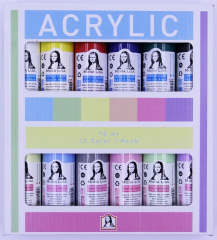 SÜDOR AKRİLİK BOYA SET MONALISA 12x70ML CHALK NORMAL SD150-X15