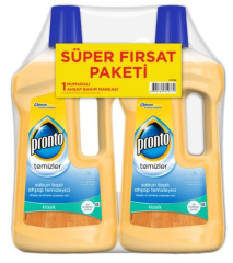 PRONTO AHŞAP TEMİZLEYİCİ 2 Lİ PROMOSYON PAKET 2x750 ML