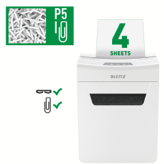 LEITZ EVRAK İMHA MAKİNESİ IQ OFFICE P5 8094 4 YAPRAK KAPASİTELİ