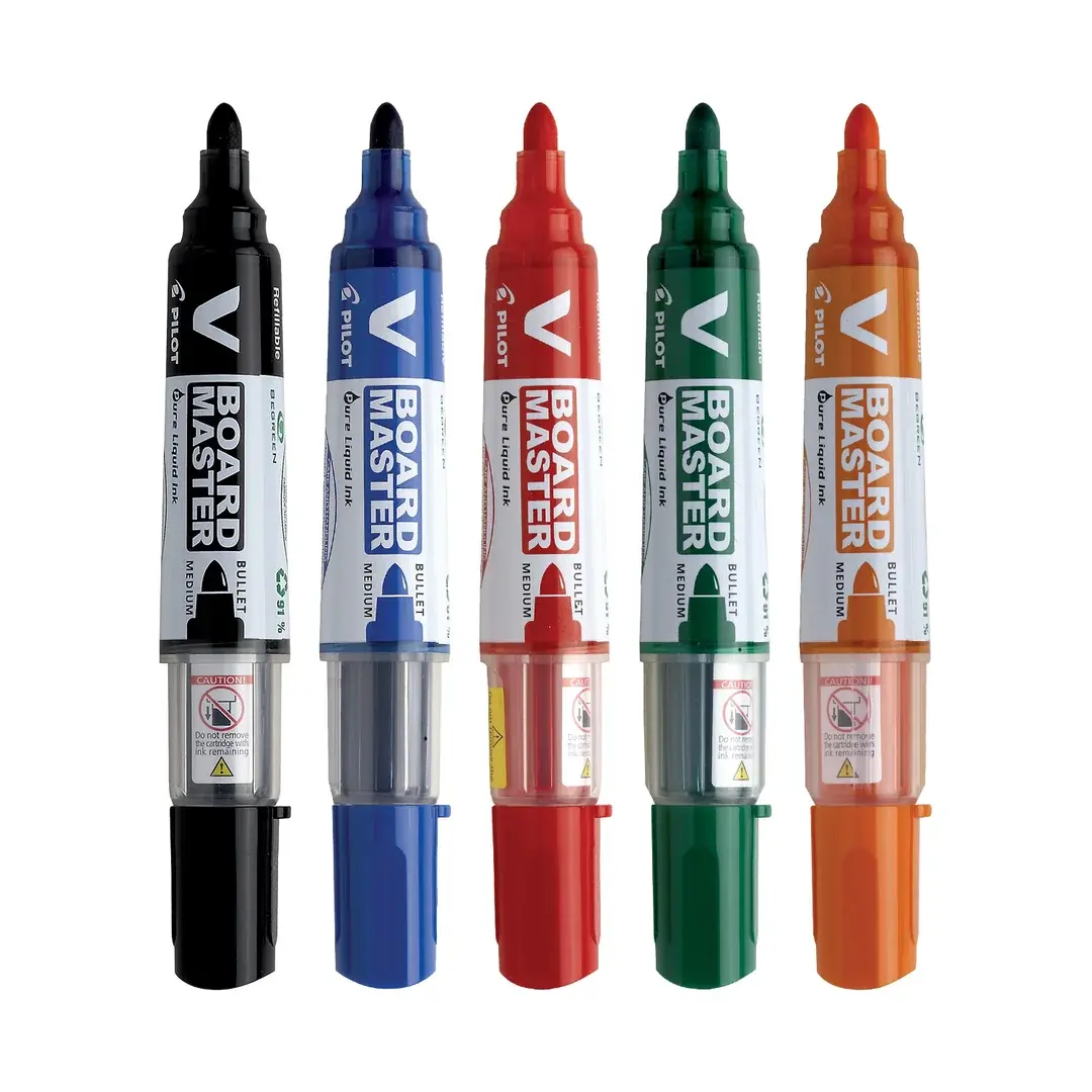PILOT BEYAZ TAHTA KALEMİ V-BOARD MASTER 5 Lİ KARIŞIK RENK SET 51001611