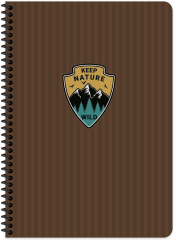 KESKİN DEFTER OUTDOOR A4 KARTON KAPAK SPİRALLİ 80 YP. ÇİZGİLİ 385611