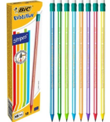 BIC KURŞUN KALEM EVOLUTION SİLGİLİ 12 Lİ 8960342
