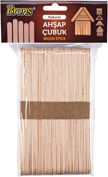 BRONS AHŞAP ÇUBUK NATÜREL DAR BR-900