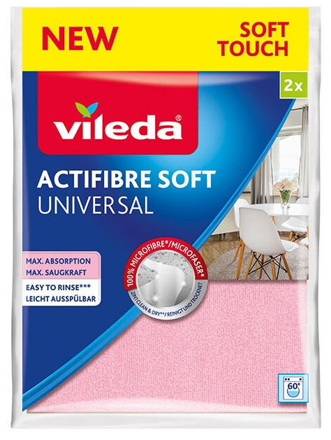 VİLEDA PVA MİKRO AKTİFİBRE SOFT TEMİZLİK BEZİ 2 Lİ 171813