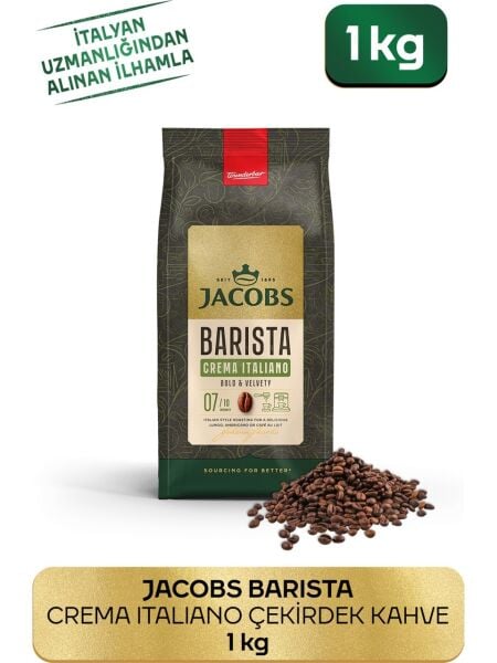 JACOBS BARİSTA BEANS CREMA ITALİANO 1 KG 4058063