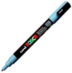 UNİ POSTER MARKÖRÜ POSCA 0.9-1.3 PC-3M KURŞUN GRİ