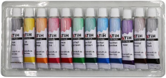 FATİH AKRİLİK BOYA 12 ML 12 RENK TÜP FA50501AB12