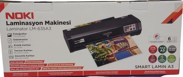 NOKİ LAMİNASYON MAKİNESİ SMART LAMİN A3 LM-635A3