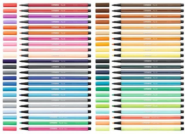 STABILO KEÇELİ KALEM PEN 68 AÇIK MAVİ 68/31