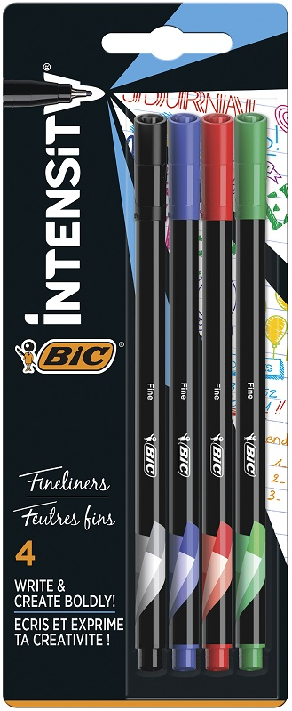 BIC FINELINER INTENSITY 4 LÜ KLASİK BLS. 942082