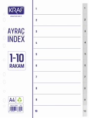KRAF SEPERATÖR 1010 1-10 RAKAM