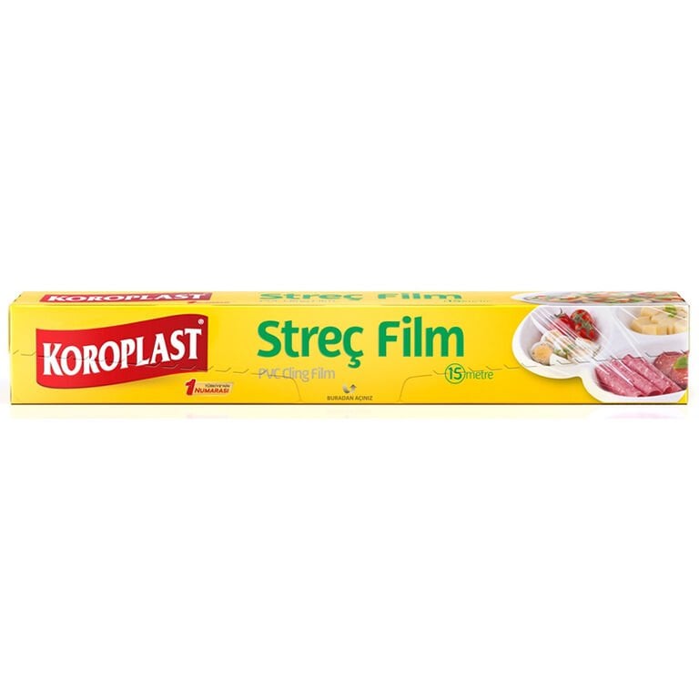 KOROPLAST STREÇ FİLM 30 CM x 15M ST03500002