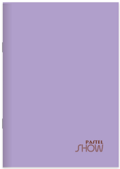 KESKİN DEFTER PASTEL SHOW A4 PP KAPAK DİKİŞLİ 60 YP. KARELİ 324612-99