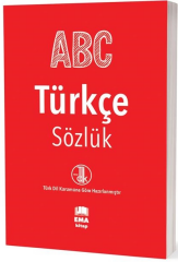 EMA KİTAP - TÜRKÇE SÖZLÜK (2.HAMUR)