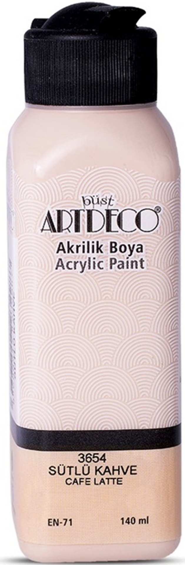 ARTDECO AKRİLİK BOYA 140 ML SÜTLÜ KAHVE Y-070R-3654