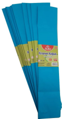 BU-BU KREPON KAĞIDI MAVİ 10 LU KR0009