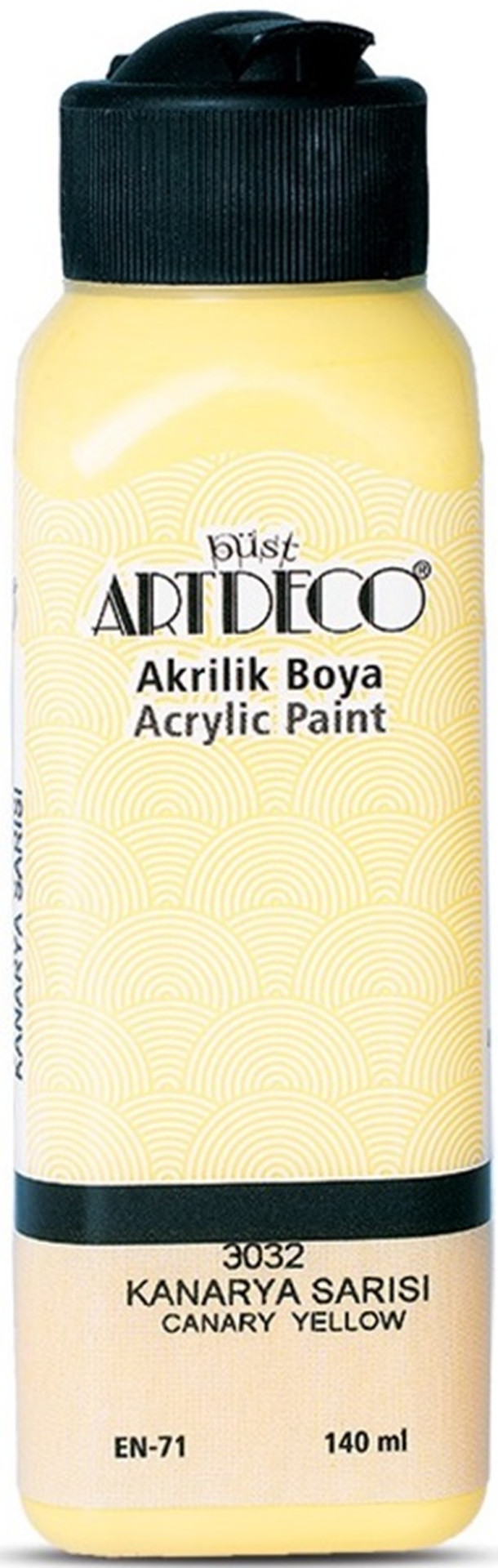 ARTDECO AKRİLİK BOYA 140 ML KANARYA SARI Y-070R-3032
