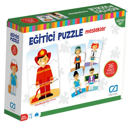 CA GAMES PUZZLE EĞİTİCİ - MESLEKLER 5030