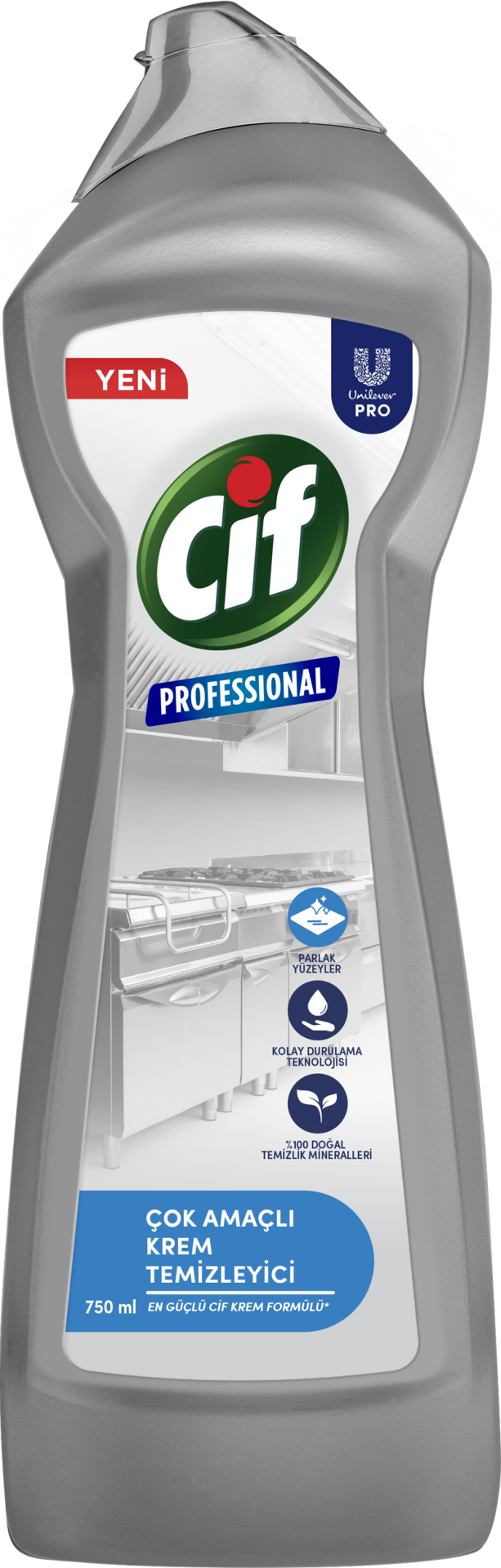 CİF PROFESSİONAL ÇOK AMAÇLI KREM TEMİZLEYİCİ  750 ML 69987046
