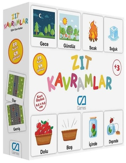 CA GAMES EĞİTİCİ SET ZIT KAVRAMLAR 5045