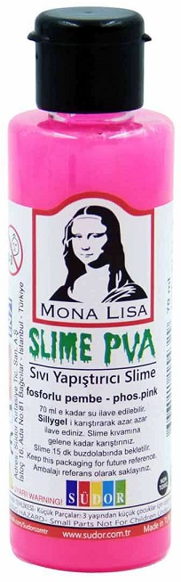 SÜDOR SLIME 70 ML FOSFORLU PEMBE SL01-12