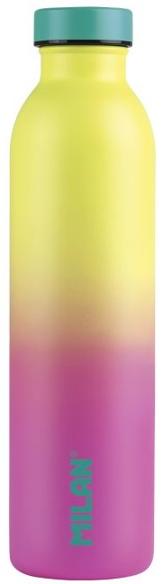 MİLAN MATARA 591 ML PASLANMAZ İZOTERMAL SARI+PEMBE 643020SN SUNSET