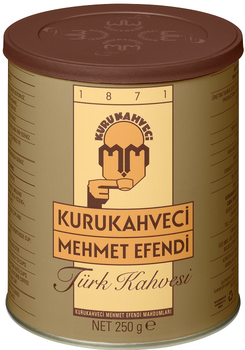 MEHMET EFENDİ TÜRK KAHVESİ 250 GR TENEKE KUTU