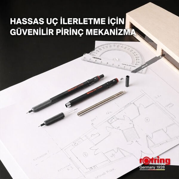 ROTRİNG VERSATİL KALEM 600 0.5 SİYAH HEDİYE SETİ 2224710