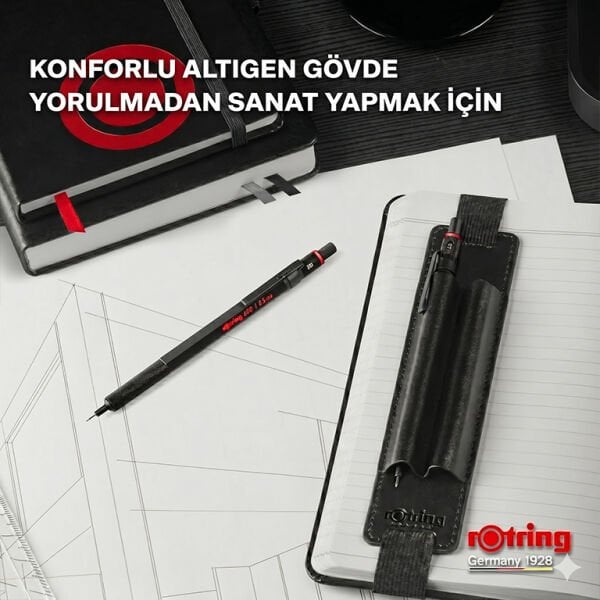 ROTRİNG VERSATİL KALEM 600 0.5 SİYAH HEDİYE SETİ 2224710