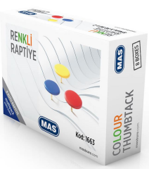 MAS RAPTİYE RENKLİ KARIŞIK PVC KAPLI MULTIPACK 1663