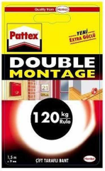 PATTEX ÇİFT TARAFLI BANT DOUBLE MONTAGE 19 MM x 1.5 MT 1483609-2928444