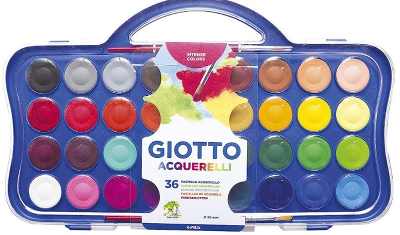 GIOTTO SULU BOYA 30 MM 36 LI KUTU 353600