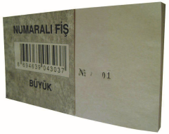 DİLMAN NUMARALI FİŞ BÜYÜK 7.5x13 4303