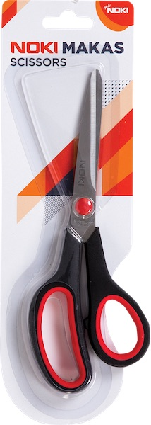 NOKİ MAKAS KAUÇUK SAPLI 7 INCH 6007