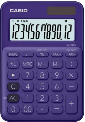 CASIO HESAP MAKİNESİ MASAÜSTÜ MS-20UC-PL 12 HANE
