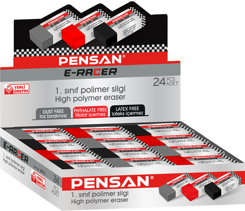 PENSAN SİLGİ PSS- E-RACER 24 LÜ